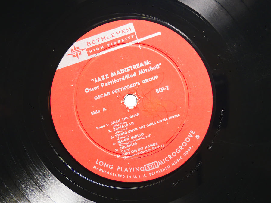 OSCAR PETTIFORD RED MITCHELL Jazz Mainstream LP BETHLEHEM RECORDS BCP-2 US 1957