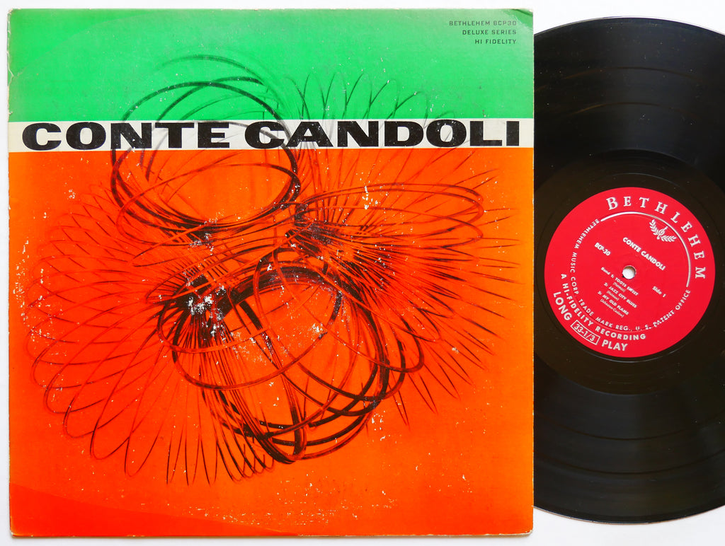 CONTE CANDOLI Self Titled LP BETHLEHEM BCP-30 US 1955 DG MONO Leroy Vinnegar