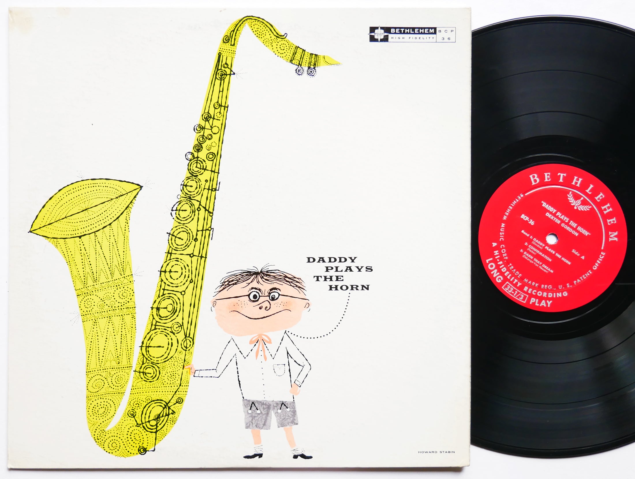 DEXTER GORDON Daddy Plays The Horn LP BETHLEHEM BCP 36 US '56 DG MONO Kenny Drew