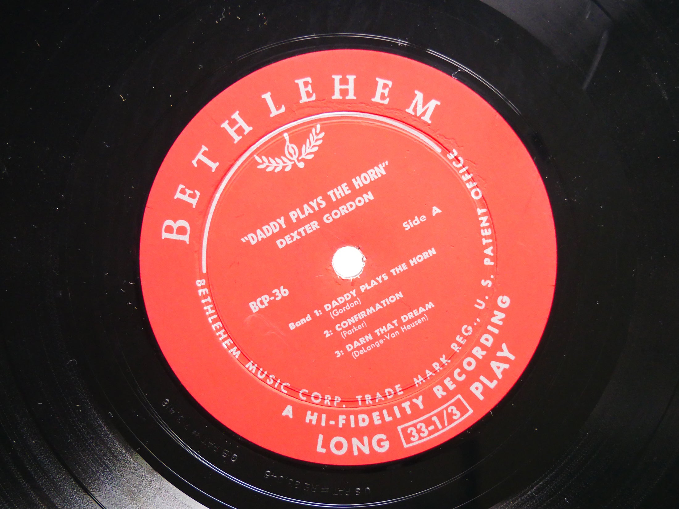 【重量盤】デクスター・ゴードン／ダディー・プレイズ・ザ・ホーン(BCP-36） 重量盤】デクスター・ゴードン／ダディー・プレイズ・ザ・ホーン(BCP
