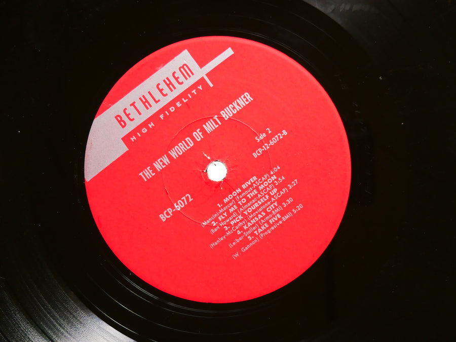 MILT BUCKNER The New World of LP BETHLEHEM RECORDS BCP 6072 US 1963 MONO JAZZ