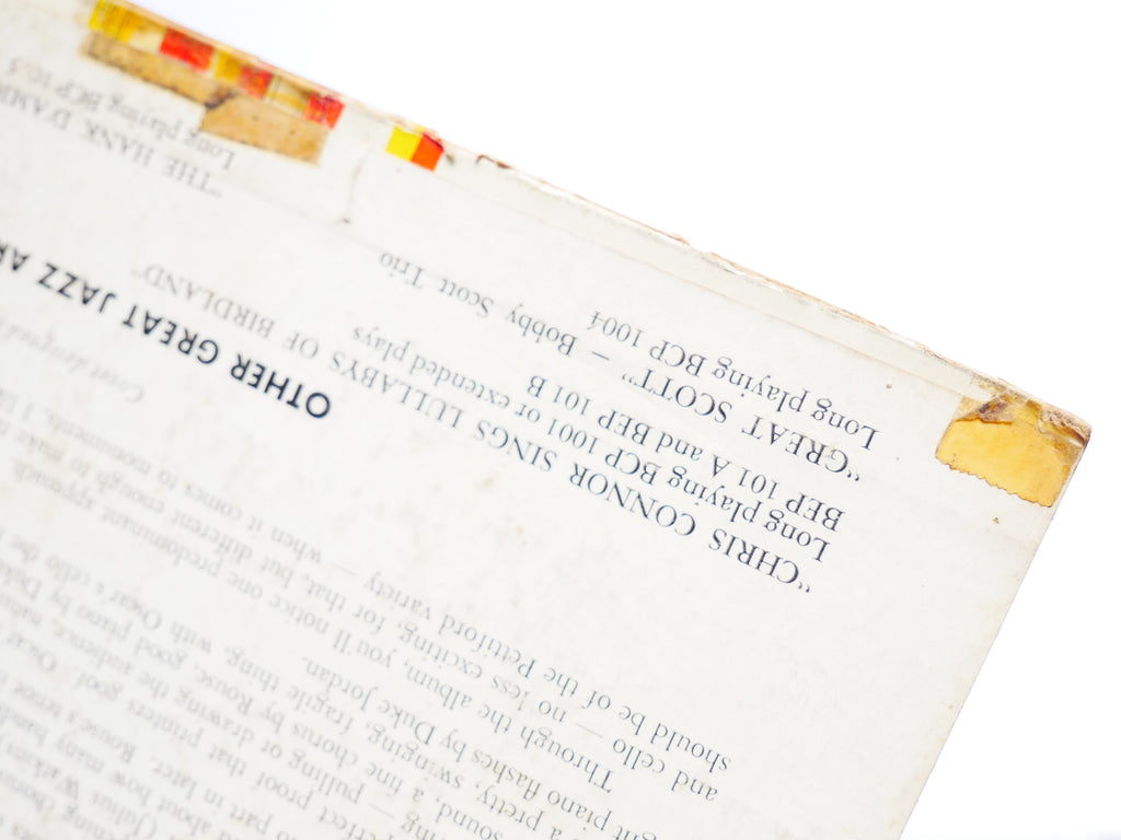 OSCAR PETTIFORD 10" LP BETHLEHEM BCP 1003 DG MONO JAZZ Duke Jordan Charles Rouse