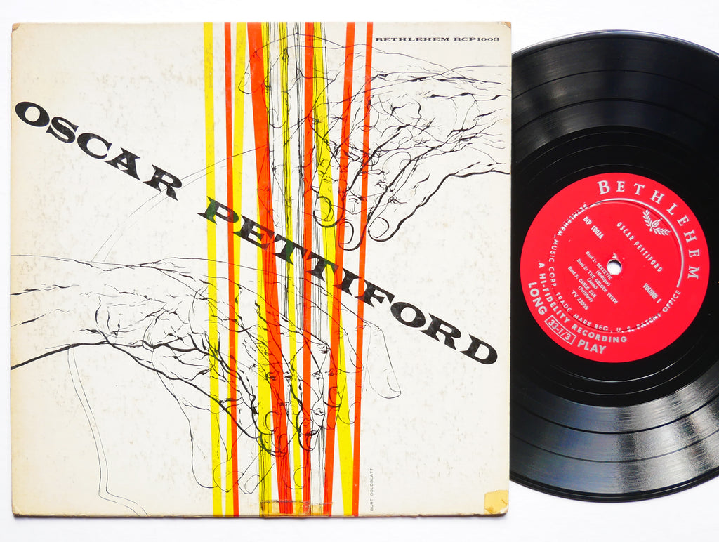 OSCAR PETTIFORD 10" LP BETHLEHEM BCP 1003 DG MONO JAZZ Duke Jordan Charles Rouse
