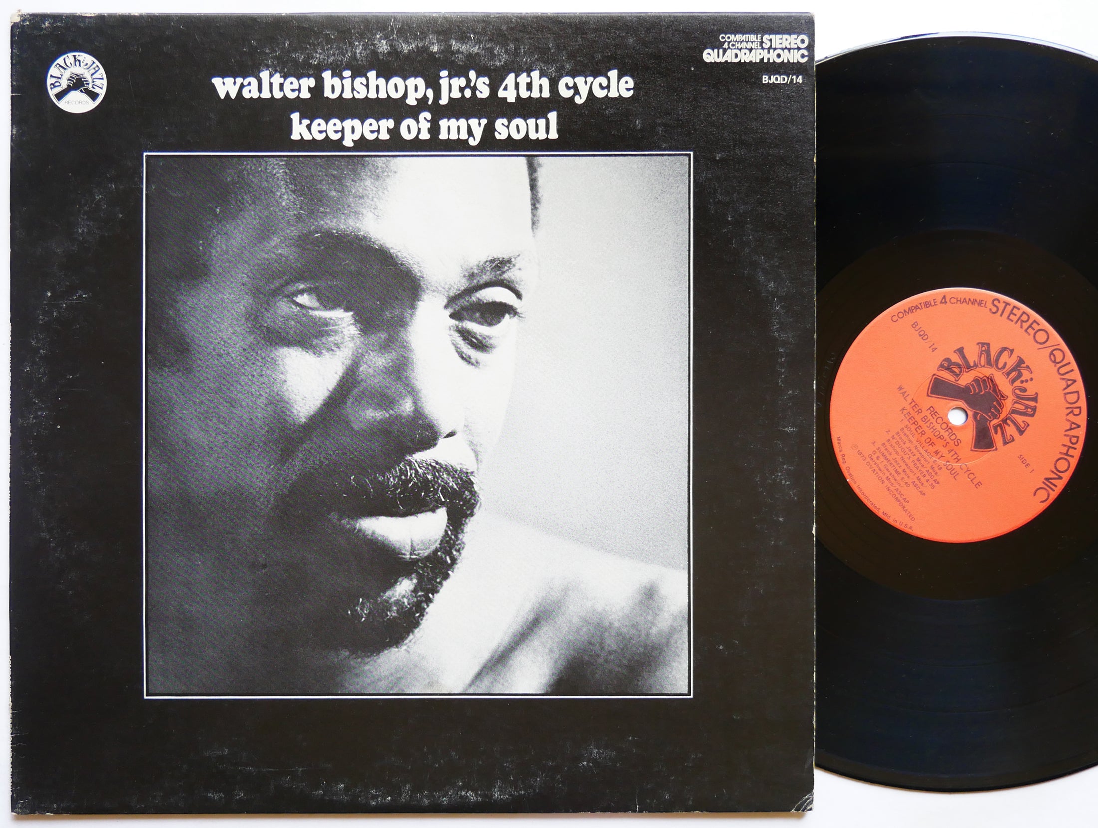 WALTER BISHOP, JR. Keeper Of My Soul LP BLACK JAZZ RECORDS BJQD/14 US 1973 VG+