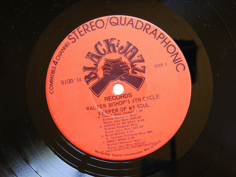 WALTER BISHOP, JR. Keeper Of My Soul LP BLACK JAZZ RECORDS BJQD/14 US 1973 VG+