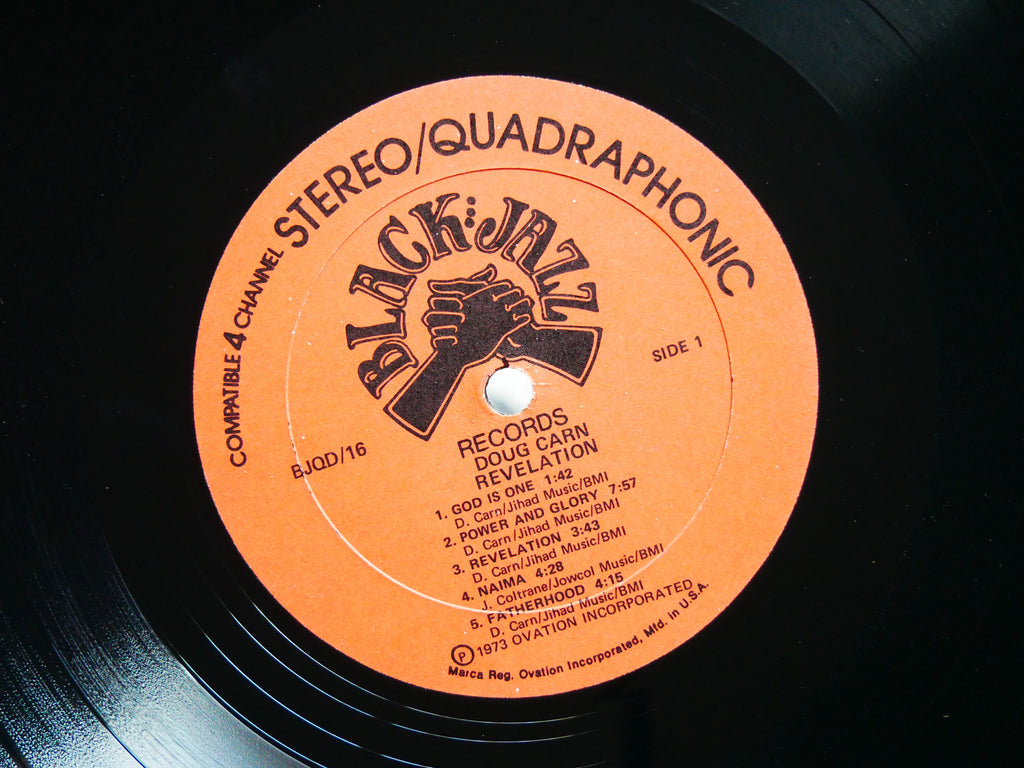 DOUG CARN JEAN CARN Revelation LP BLACK JAZZ RECORDS BJQD/16 US 1973