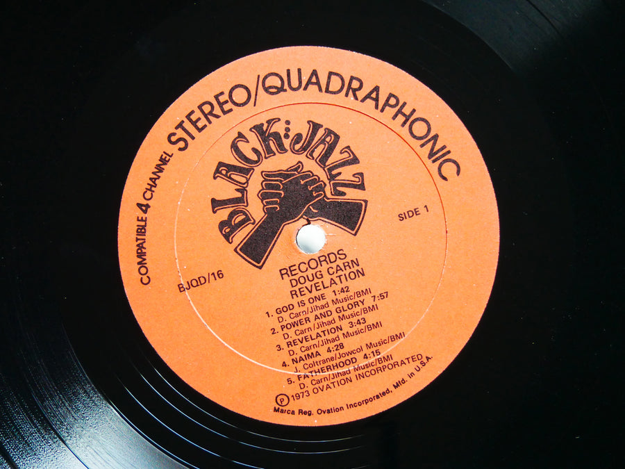 DOUG CARN JEAN CARN Revelation LP BLACK JAZZ RECORDS BJQD/16 US 1973