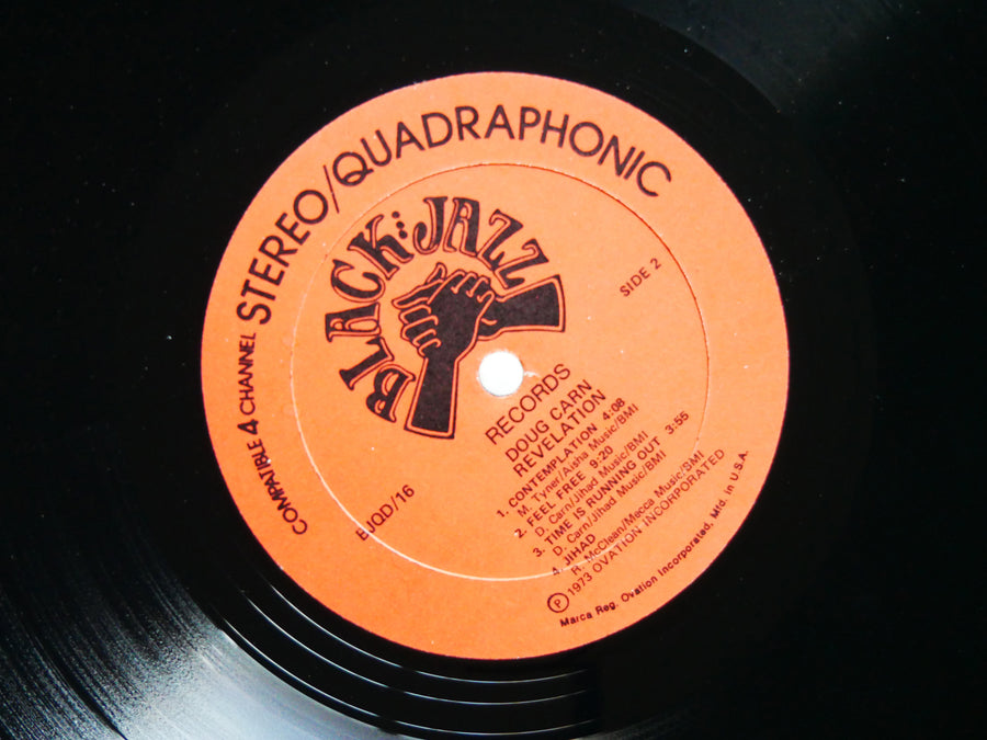 DOUG CARN JEAN CARN Revelation LP BLACK JAZZ RECORDS BJQD/16 US 1973
