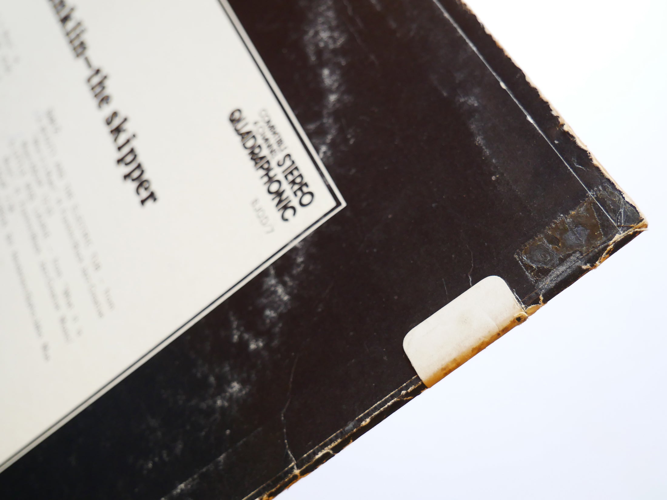 HENRY FRANKLIN The Skipper LP BLACK JAZZ RECORDS BJQD/7 US 1972 PROMO