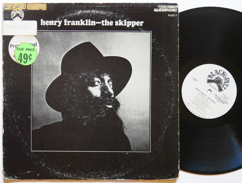 HENRY FRANKLIN The Skipper LP BLACK JAZZ RECORDS BJQD/7 US 1972 PROMO