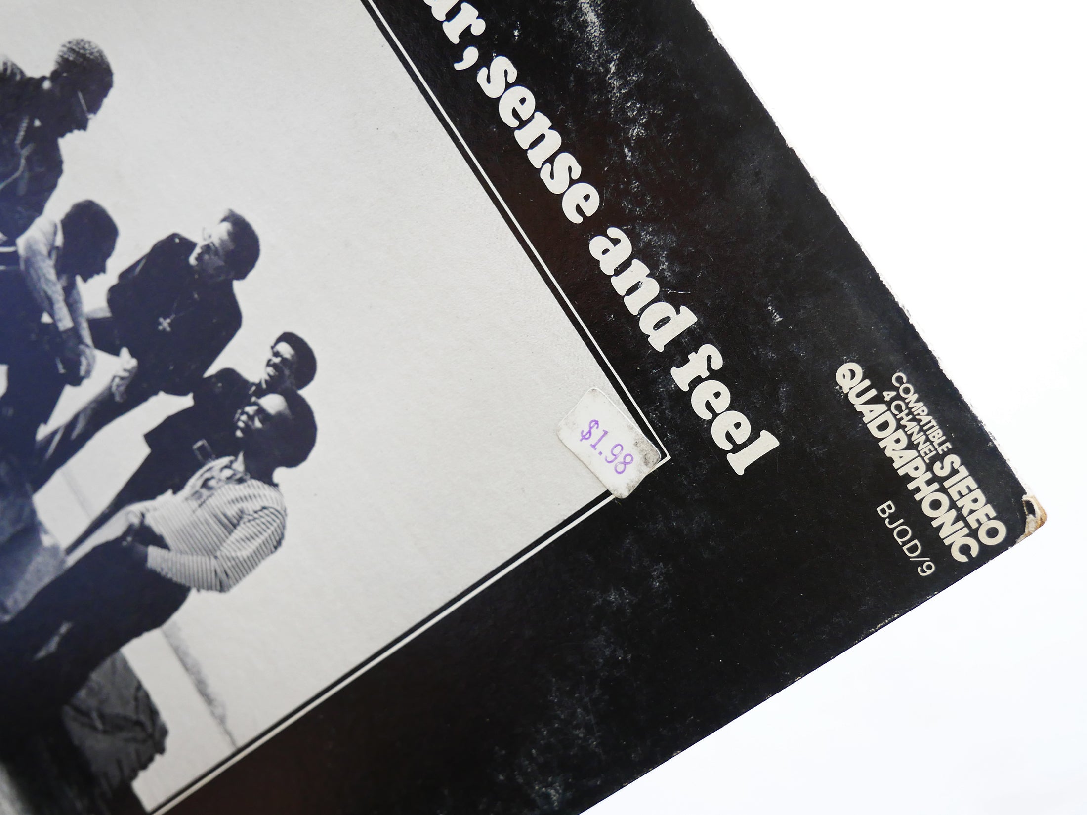 THE AWAKENING Hear, Sense And Feel LP BLACK JAZZ RECORDS BJQD/9 US 1972 PROMO
