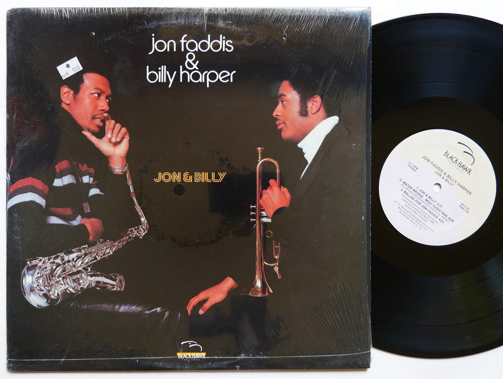 JON FADDIS & BILLY HARPER LP BLACKHAWK RECORDS BKH 532US 1987 Motohiko Hino