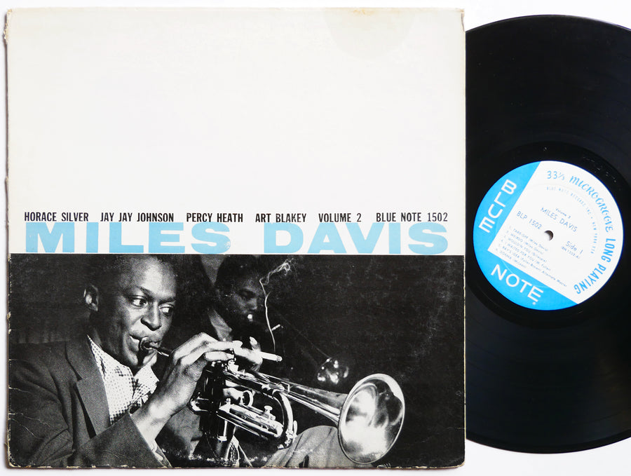 MILES DAVIS Volume 2 LP BLUE NOTE BLP 1502 US 1965 NY RVG EAR MONO Jackie McLean