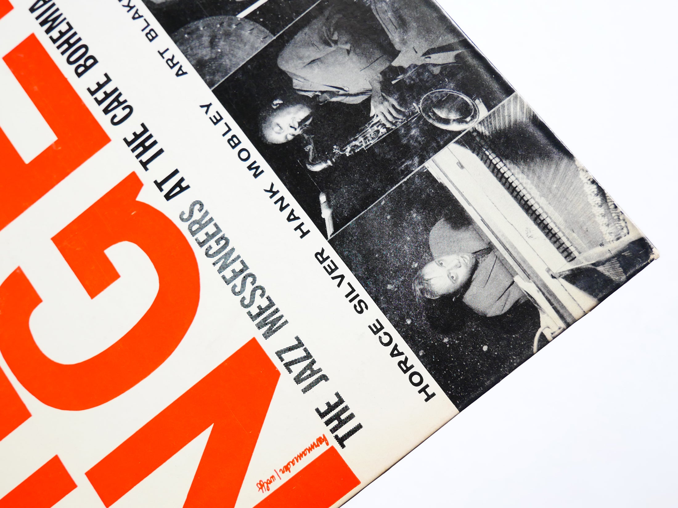 THE JAZZ MESSENGERS At The Cafe Bohemia Vol.1 LP BLUE NOTE 1507 MONO Hank Mobley