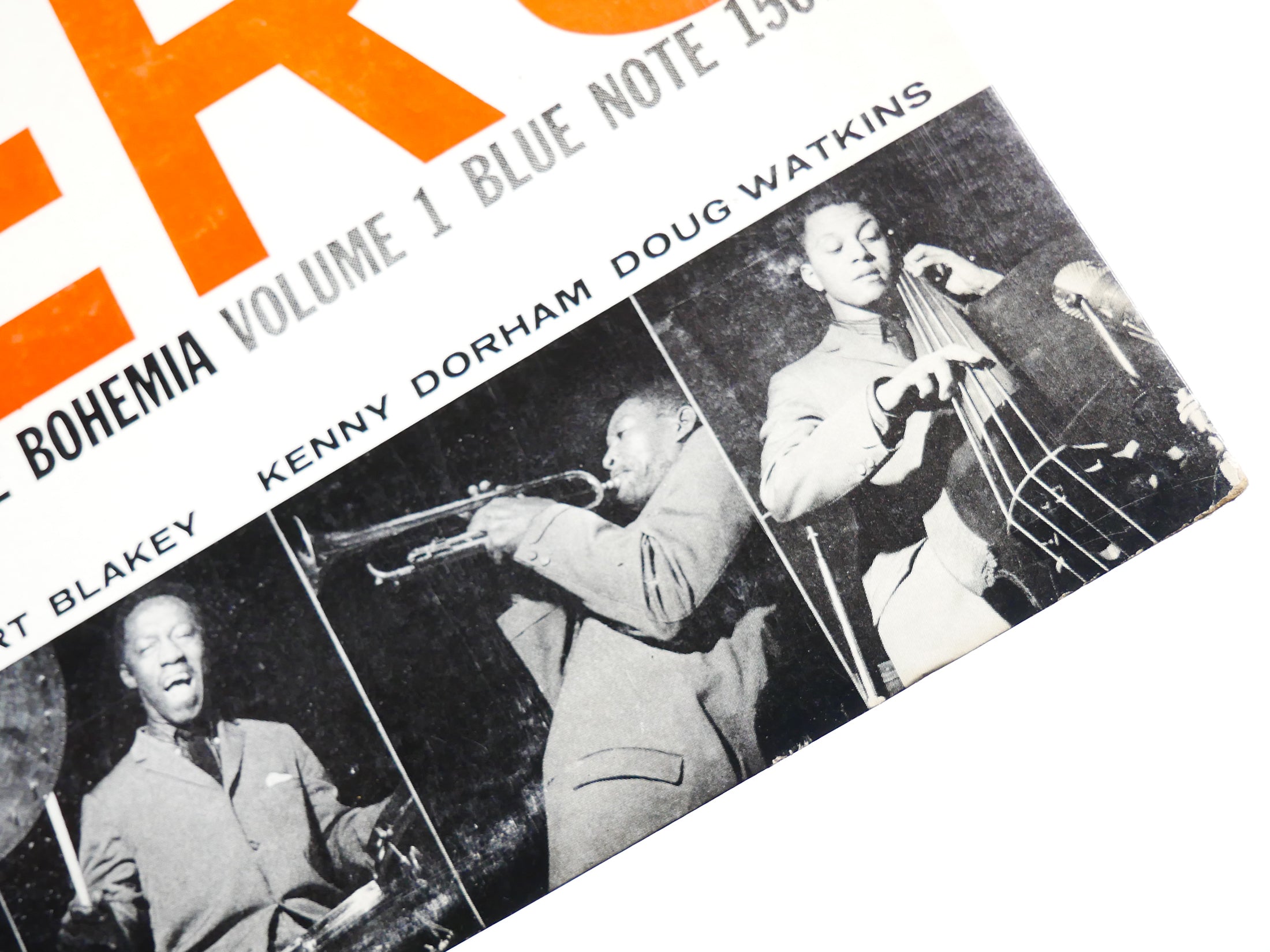 THE JAZZ MESSENGERS At The Cafe Bohemia Vol.1 LP BLUE NOTE 1507 MONO Hank Mobley