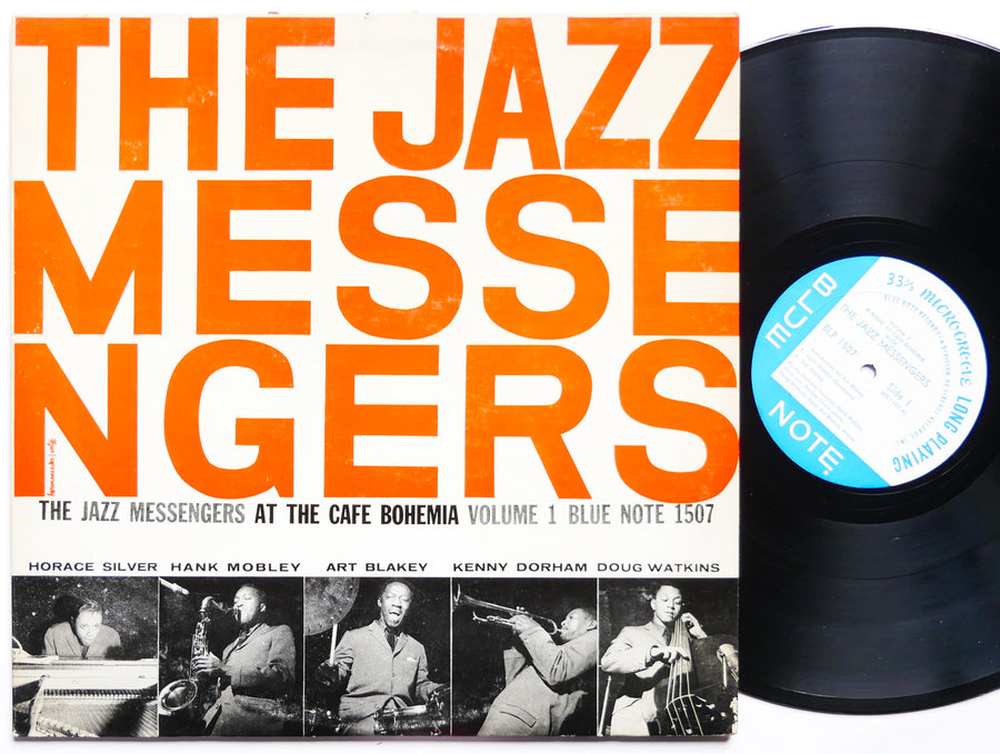 THE JAZZ MESSENGERS At The Cafe Bohemia Vol.1 LP BLUE NOTE 1507 MONO Hank Mobley