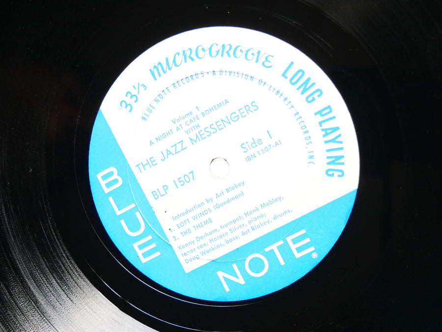 THE JAZZ MESSENGERS At The Cafe Bohemia Vol.1 LP BLUE NOTE 1507 MONO Hank Mobley