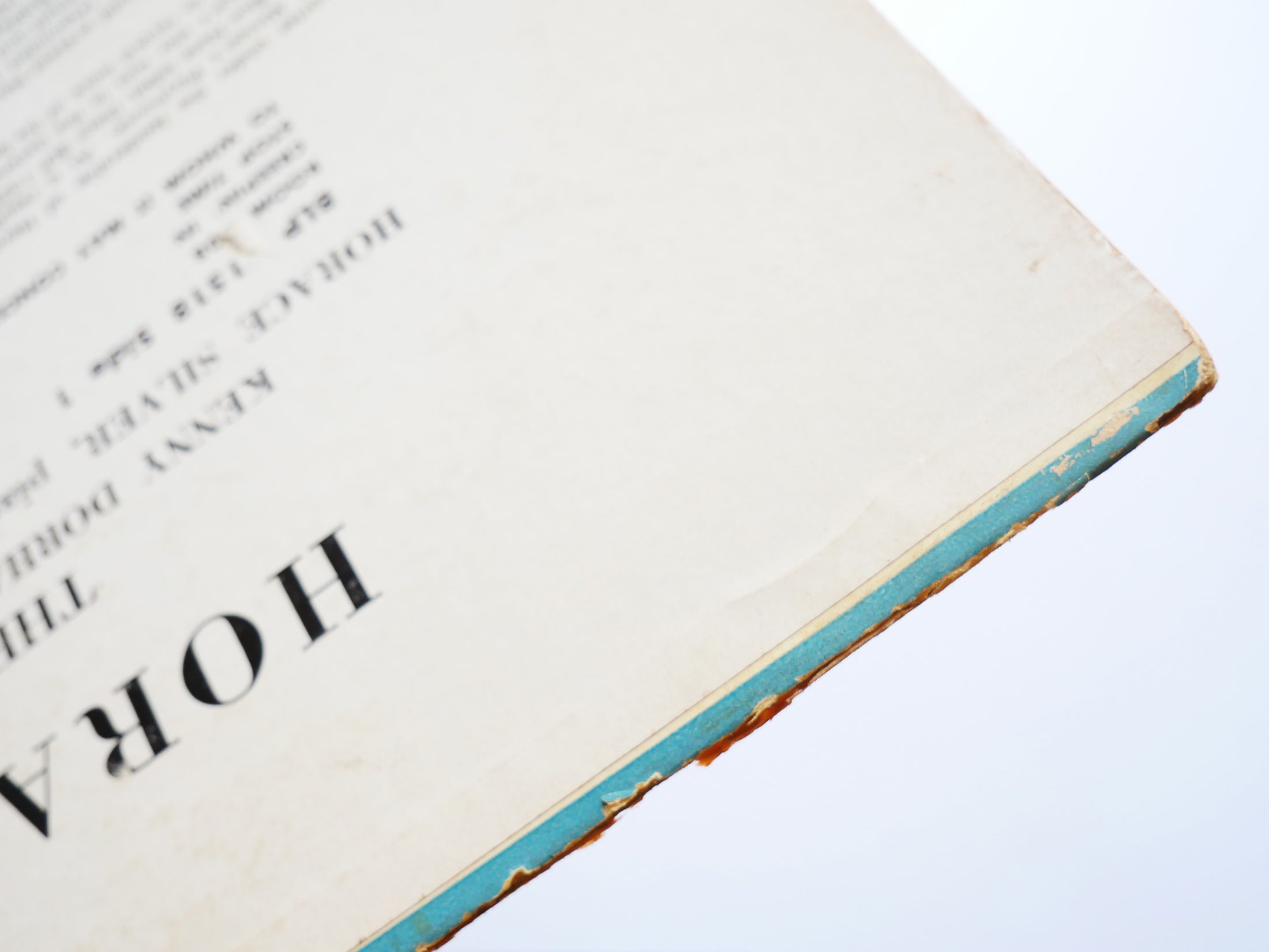 HORACE SILVER And The Jazz Messengers LP BLUE NOTE 1518 US 1956 LEX Hank Mobley