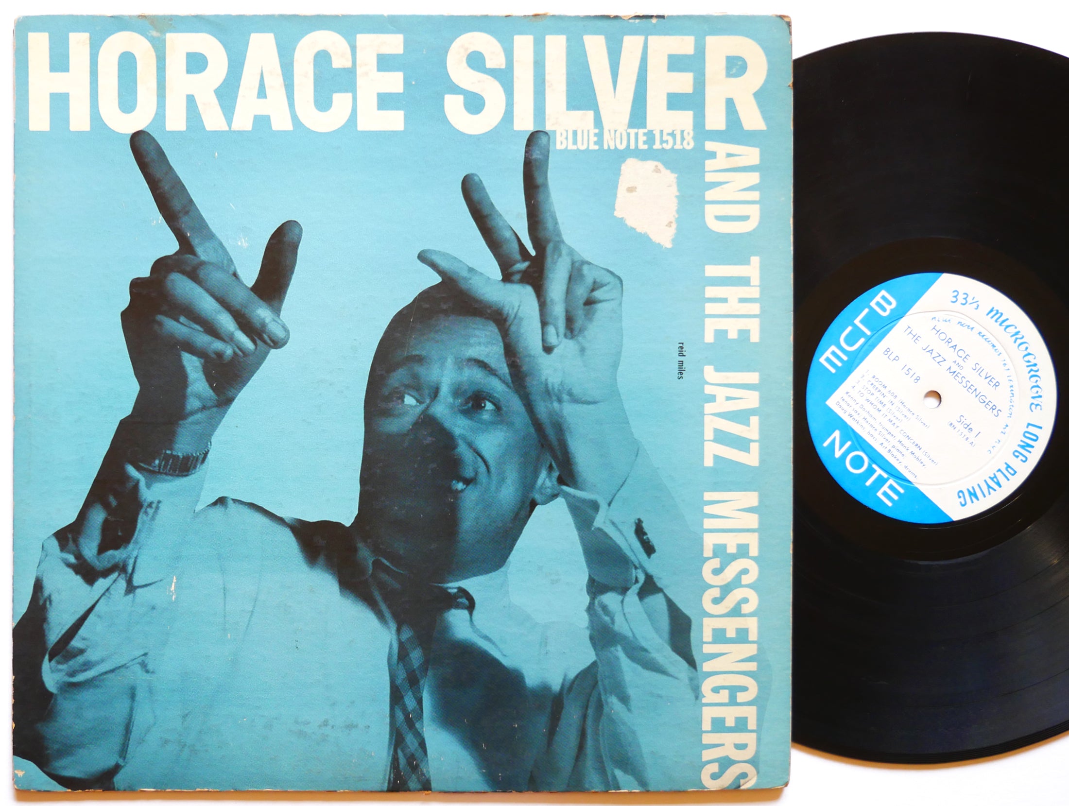 HORACE SILVER And The Jazz Messengers LP BLUE NOTE 1518 US 1956 LEX Hank Mobley