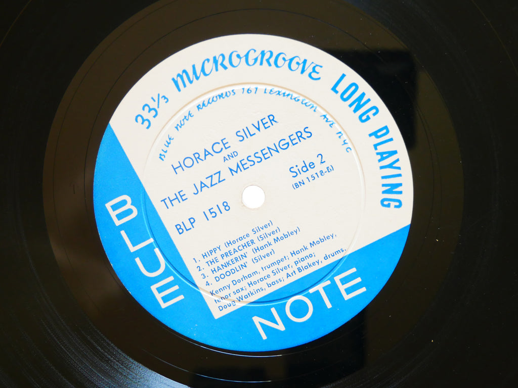 HORACE SILVER And The Jazz Messengers LP BLUE NOTE 1518 US 1956 LEX Hank Mobley