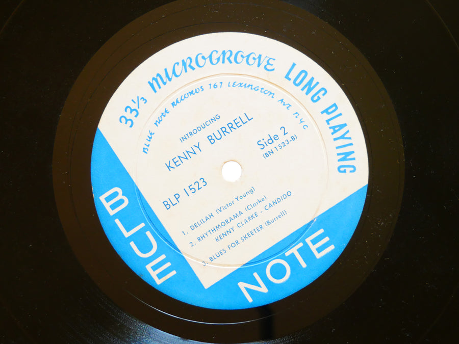KENNY BURRELL Introducing LP BLUE NOTE 1523 US 1956 LEX EAR MONO Tommy Flanagan