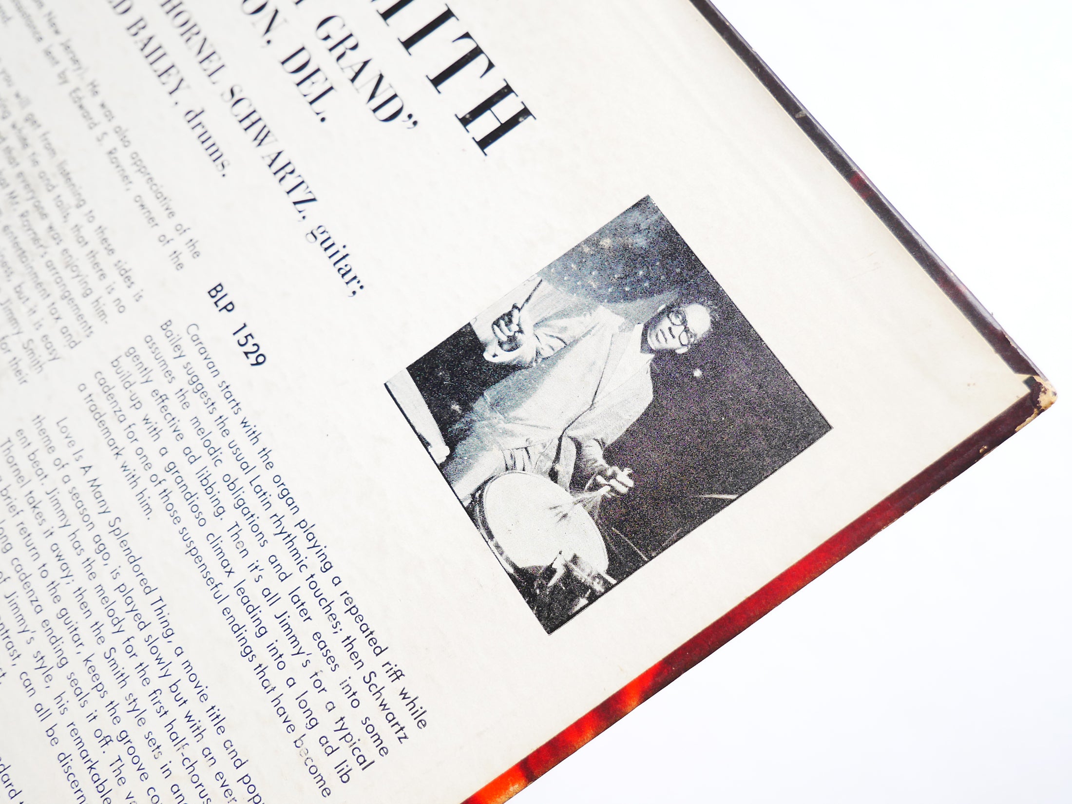 JIMMY SMITH At Club Baby Grand Vol.1 LP BLUE NOTE BLP 1528 US 1957 LEX EAR MONO