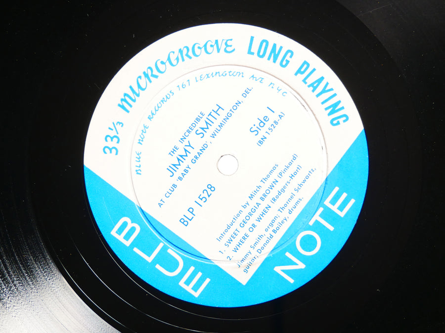 JIMMY SMITH At Club Baby Grand Vol.1 LP BLUE NOTE BLP 1528 US 1957 LEX EAR MONO