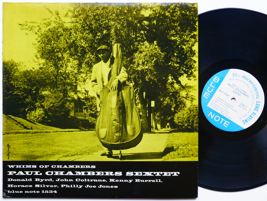 PAUL CHAMBERS Whims Of Chambers LP BLUE NOTE BLP 1534 US 1957 MONO John Coltrane