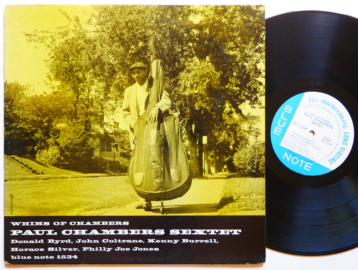 PAUL CHAMBERS Whims Of Chambers LP BLUE NOTE BLP 1534 US 1959 MONO John Coltrane