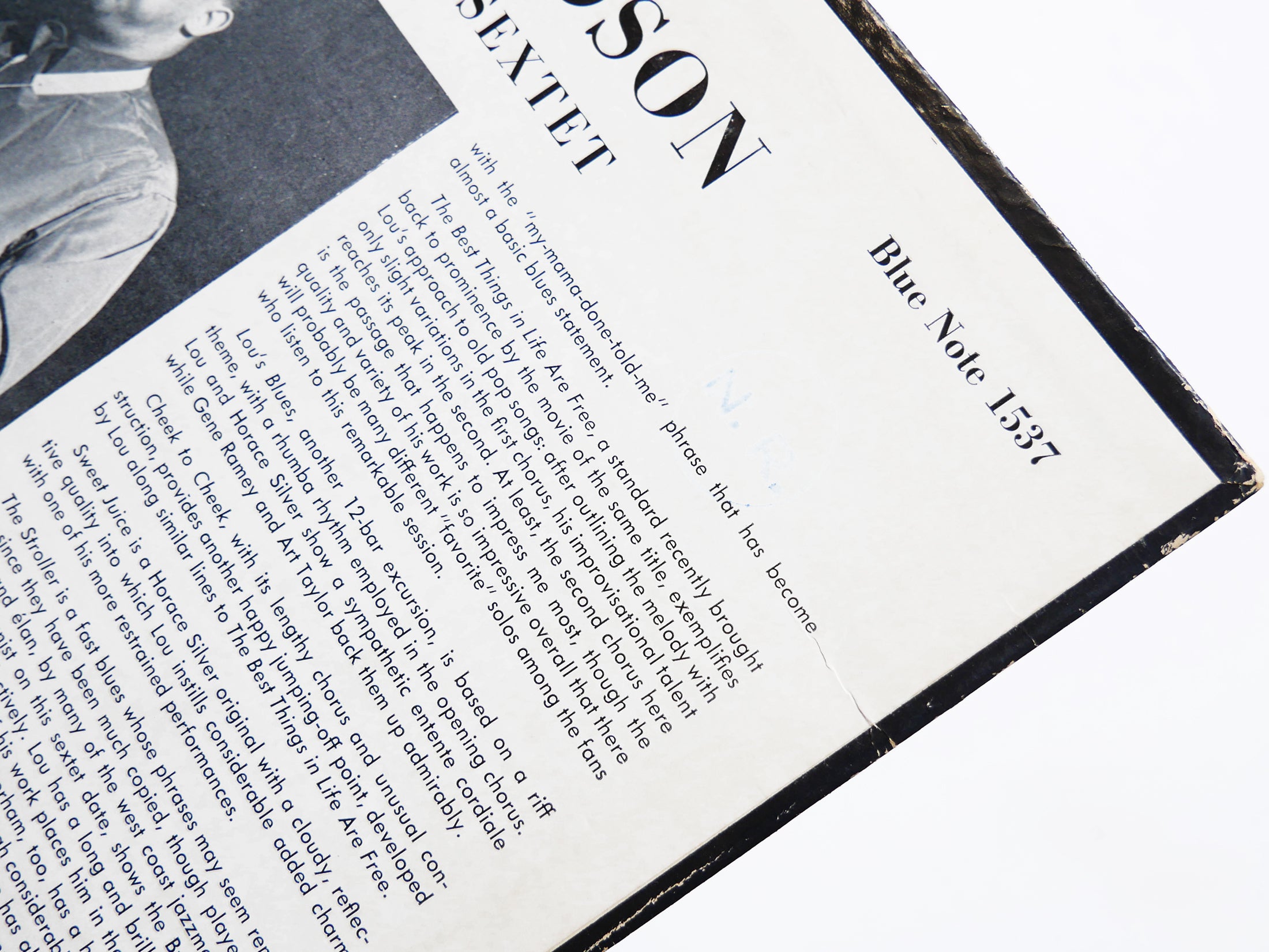 LOU DONALDSON Quartet Quintet Sextet LP BLUE NOTE 1537 US 1958 LEX Kenny Dorham