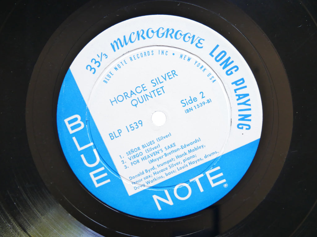 HORACE SILVER 6 Pieces Of Silver LP BLUE NOTE BLP 1539 US 1962 MONO Hank Mobley