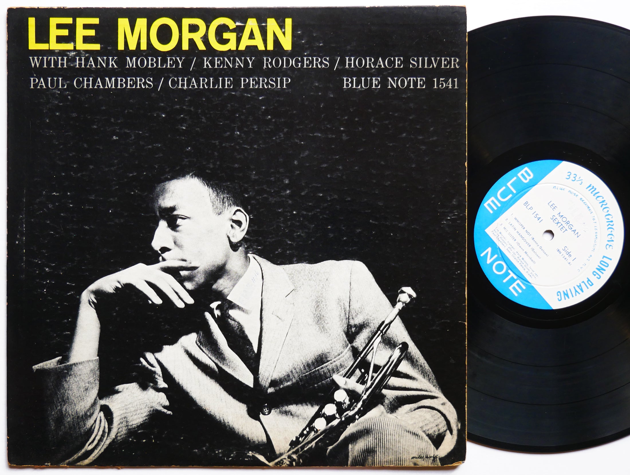 LEE MORGAN Volume 2 Sextet LP BLUE NOTE BLP 1541 US 1957 LEX FLAT Hank Mobley
