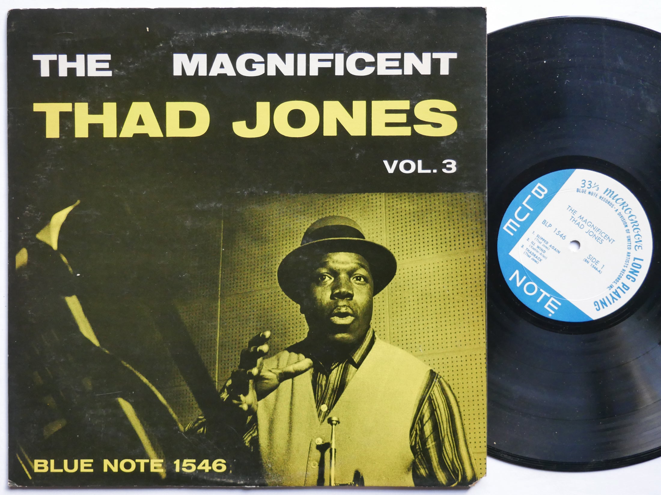 THAD JONES The Magnificent Vol.3 LP BLUE NOTE BLP 1546 US '72 UA MONO Gigi Gryce