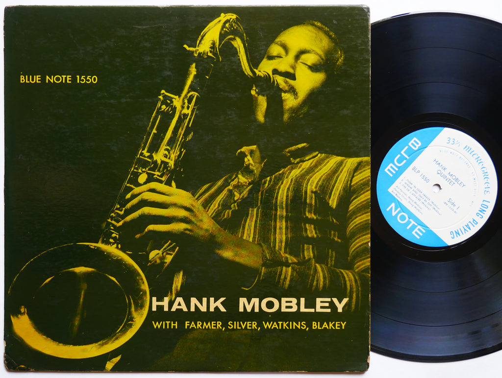 HANK MOBLEY Quintet BLUE NOTE BLP 1550 US '58 RVG EAR MONO 47 W. 63rd Art Blakey