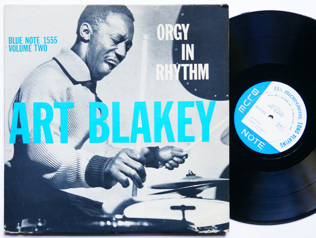 ART BLAKEY Orgy In Rhythm Vol.2 LP BLUE NOTE BLP 1555 RVG EAR DG MONO Sabu