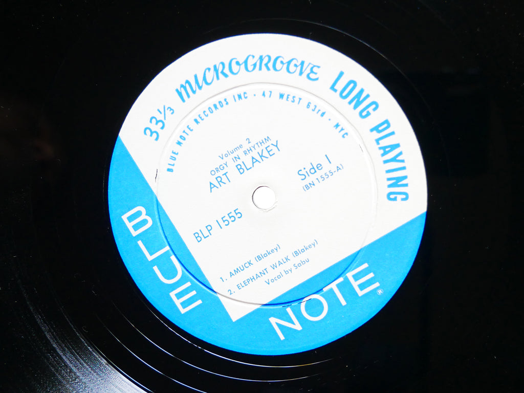 ART BLAKEY Orgy In Rhythm Vol.2 LP BLUE NOTE BLP 1555 RVG EAR DG MONO Sabu