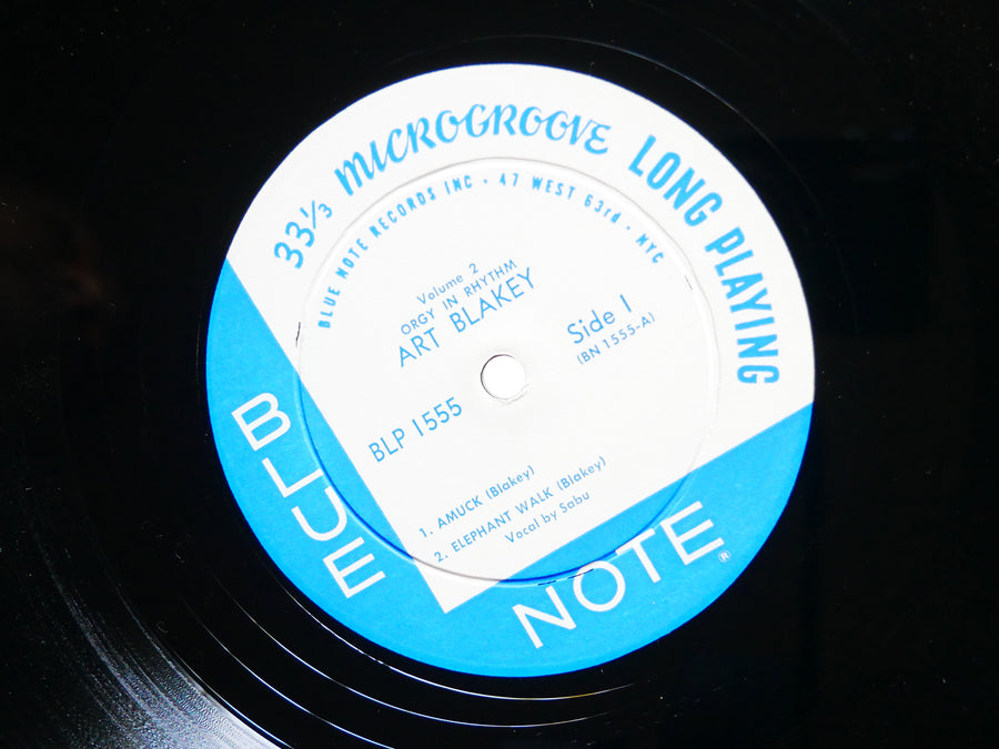 ART BLAKEY Orgy In Rhythm Vol.2 LP BLUE NOTE BLP 1555 RVG EAR DG MONO Sabu