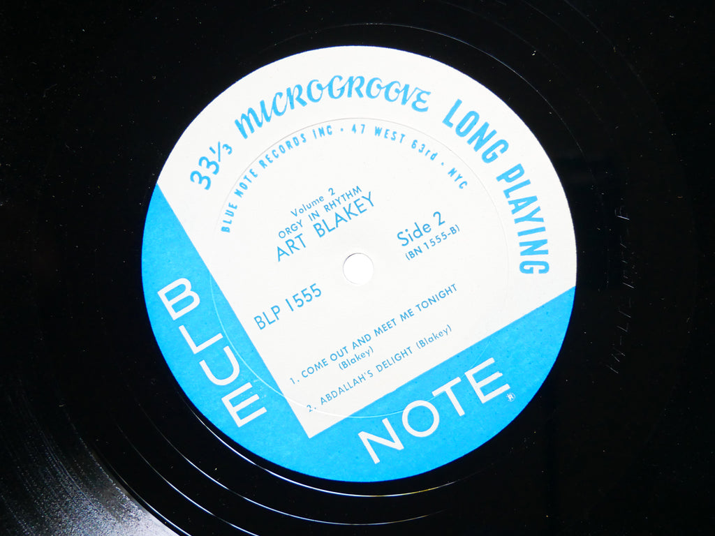 ART BLAKEY Orgy In Rhythm Vol.2 LP BLUE NOTE BLP 1555 RVG EAR DG MONO Sabu