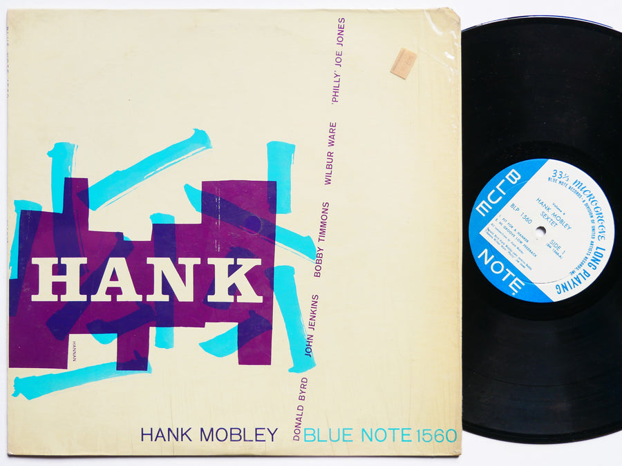 HANK MOBLEY Sextet Hank LP BLUE NOTE 1560 US 1970 MONO Donald Byrd John Jenkins