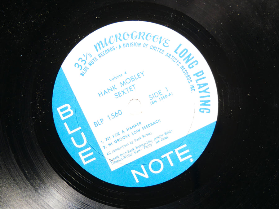 HANK MOBLEY Sextet Hank LP BLUE NOTE 1560 US 1970 MONO Donald Byrd John Jenkins