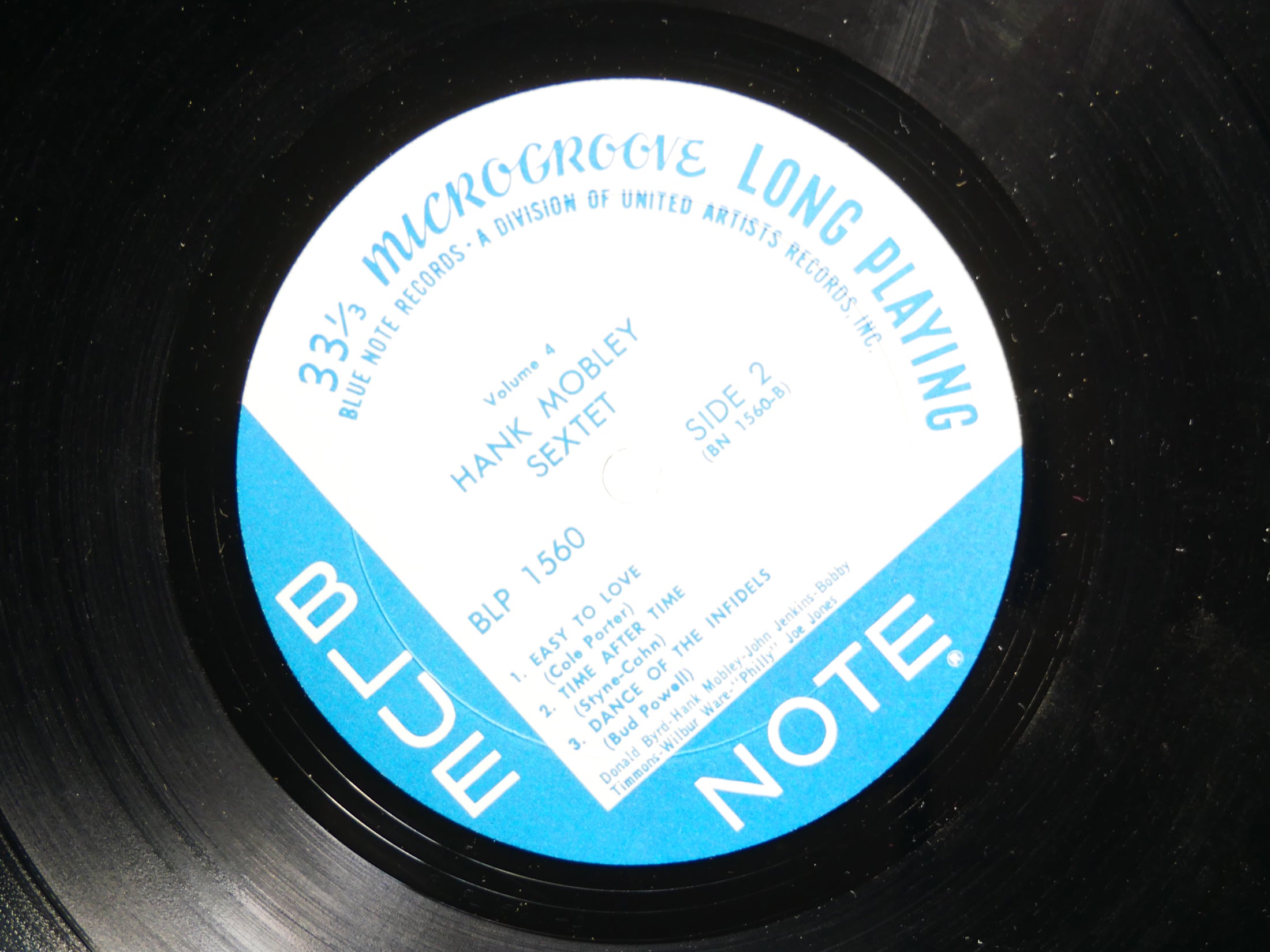 HANK MOBLEY Sextet Hank LP BLUE NOTE 1560 US 1970 MONO Donald Byrd John Jenkins