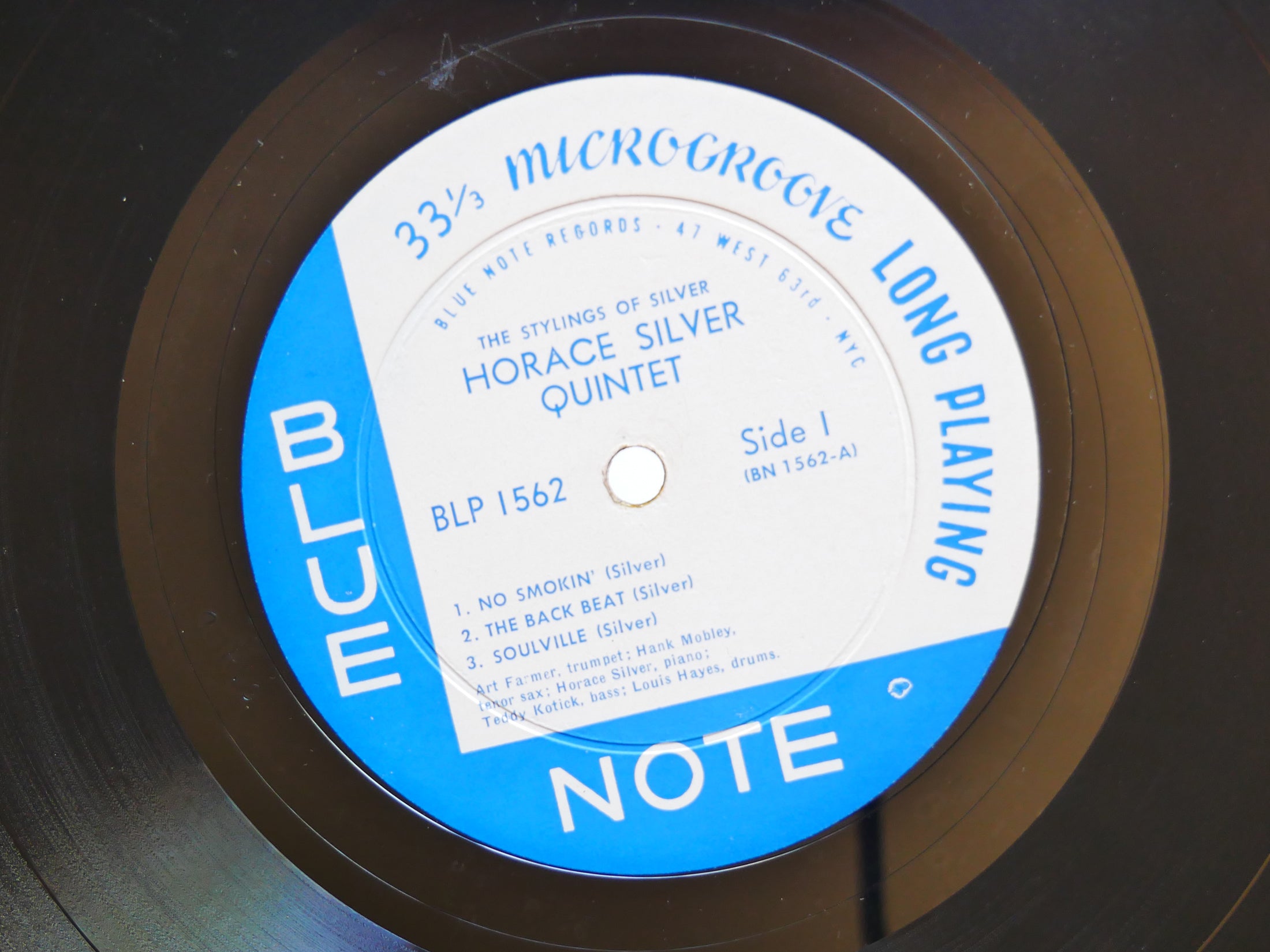 HORACE SILVER The Stylings Of Silver LP BLUE NOTE BLP 1562 US 1958 Hank Mobley