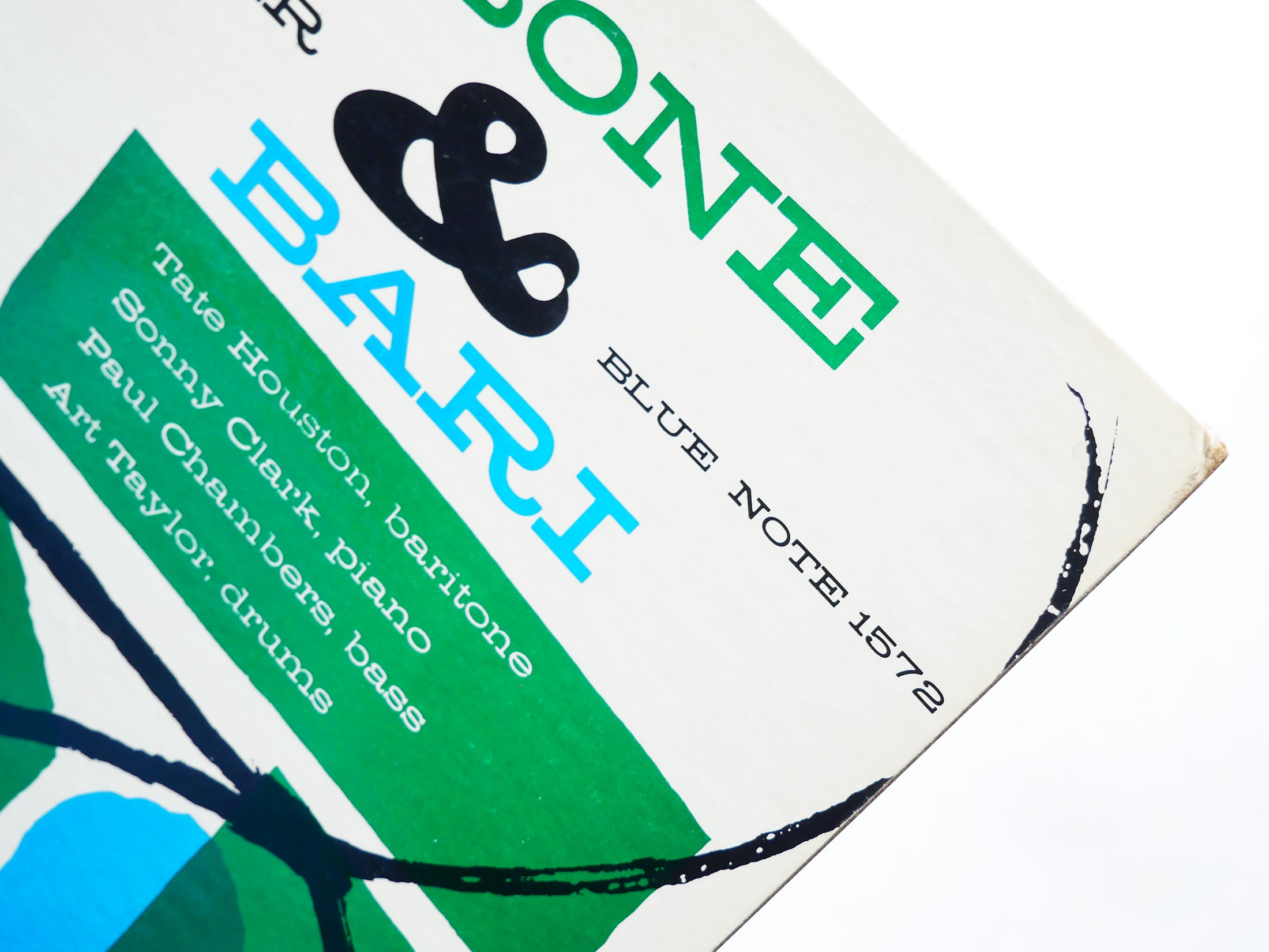 CURTIS FULLER Bone & Bari LP BLUE NOTE BLP 1572 US 1957 DG MONO Sonny Clark VG+