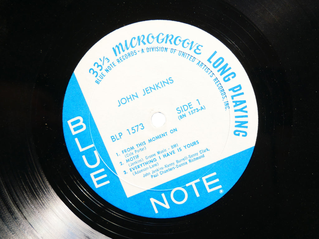 JOHN JENKINS With KENNY BURRELL LP BLUE NOTE BLP 1573 US 1972 MONO Sonny Clark