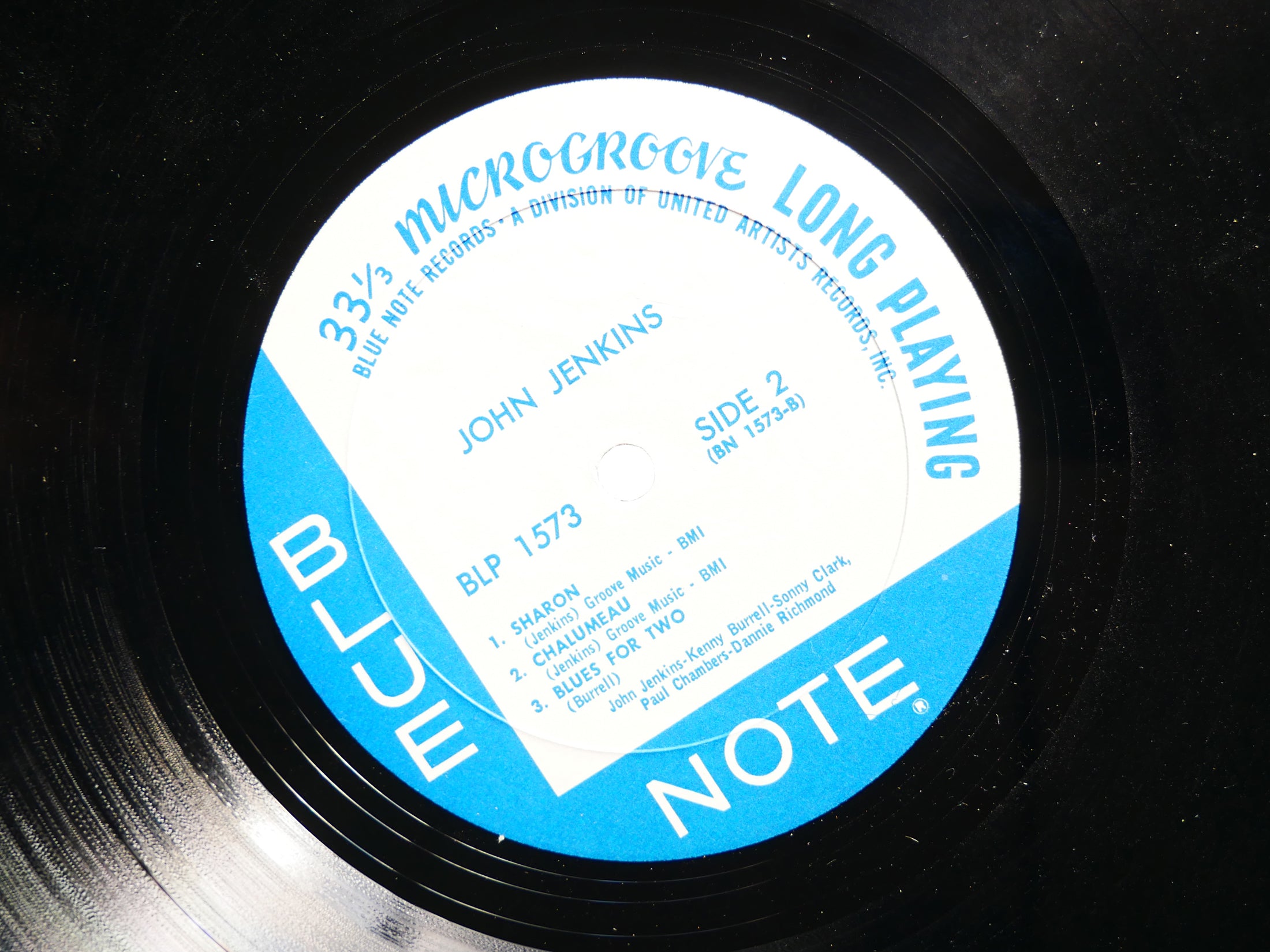 JOHN JENKINS With KENNY BURRELL LP BLUE NOTE BLP 1573 US 1972 MONO