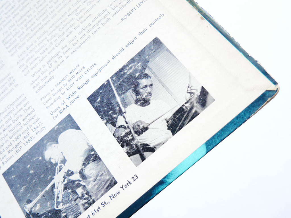 JOHN COLTRANE Blue Train LP BLUE NOTE BLP 1577 US 1959 RVG EAR MONO Lee Morgan