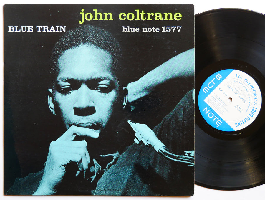 JOHN COLTRANE Blue Train LP BLUE NOTE BLP 1577 US 1962 DG EAR MONO Lee Morgan