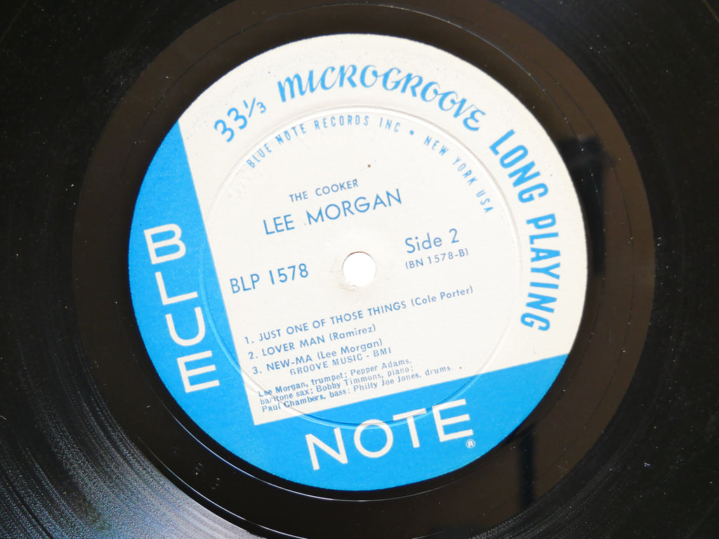 LEE MORGAN The Cooker LP BLUE NOTE BLP 1578 US 1962 NY EAR DG MONO Bobby Timmons