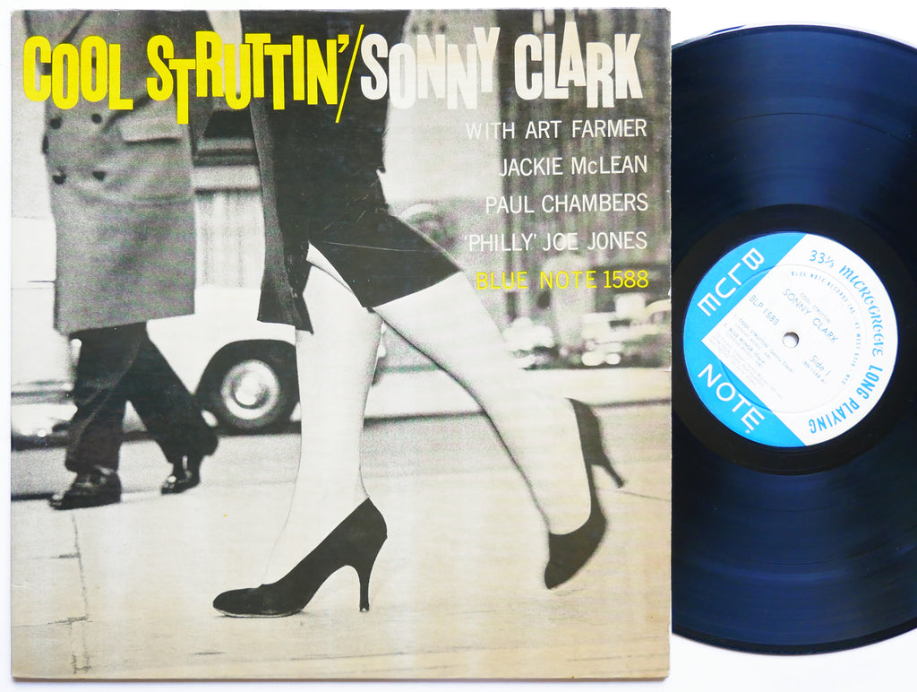 SONNY CLARK Cool Struttin' LP BLUE NOTE BLP 1588 US 1959 RVG EAR DG MONO VG+