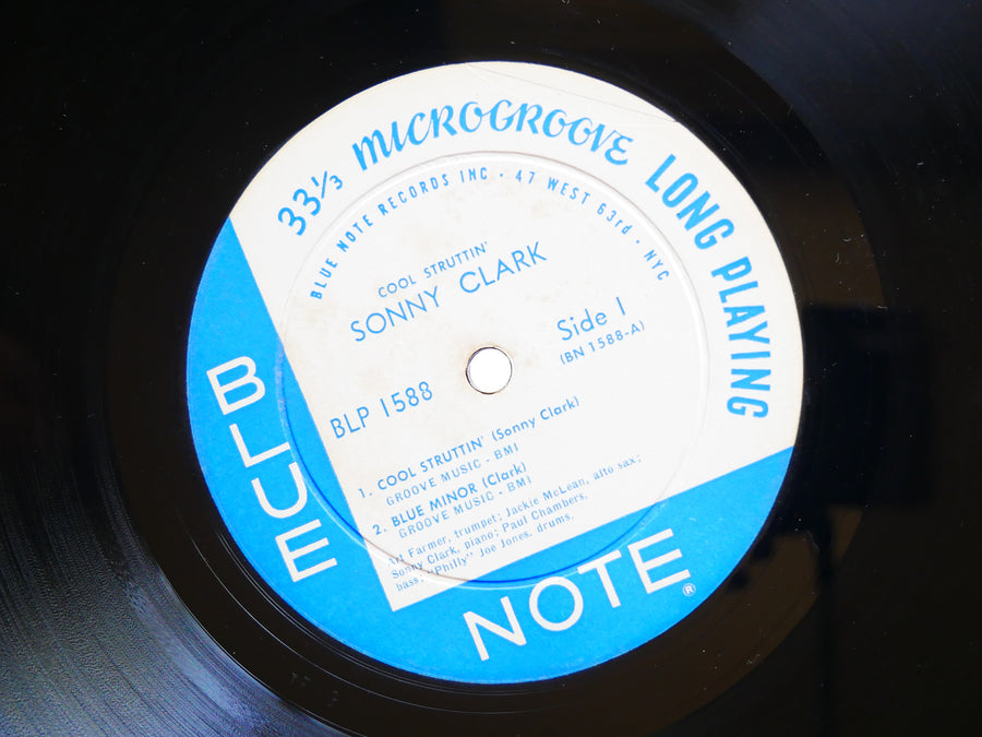SONNY CLARK Cool Struttin' LP BLUE NOTE BLP 1588 US 1959 RVG EAR DG MONO VG+